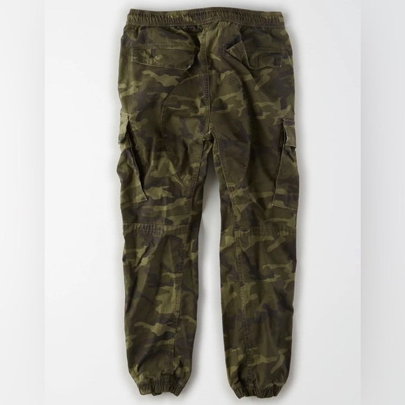 [14R]American Eagle AE Next Level Stretch Ripstop Camo Cargo Jogger - Picture 4 of 12